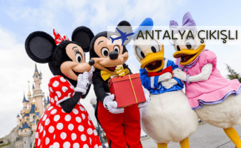 Antalya Çıkışlı Paris Disneyland Turu