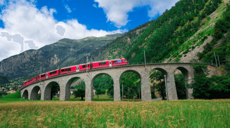 Bernina Ekspresi ile İsviçre Turu