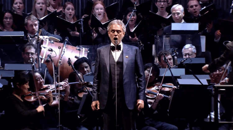 Andrea Bocelli Konser Turu 1